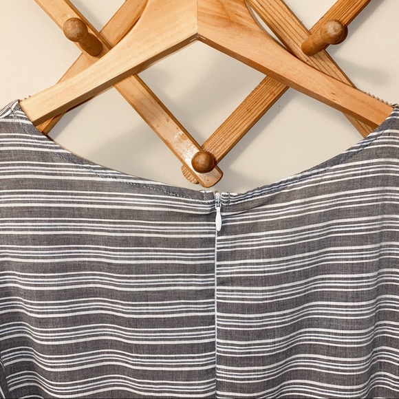Altar’d State Striped Dress w/ Back Zipper - Picture 3 of 4